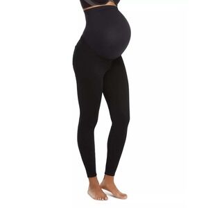 SPANX Mama Maternity Jean-ish Ankle Leggings Women X-Small Black NWT Over Belly